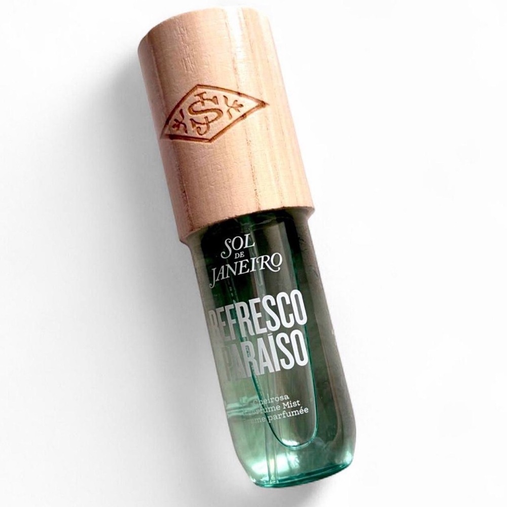 Sol de Janeiro Refresco Paraíso Fragrance Mist - Green with Wood Cap